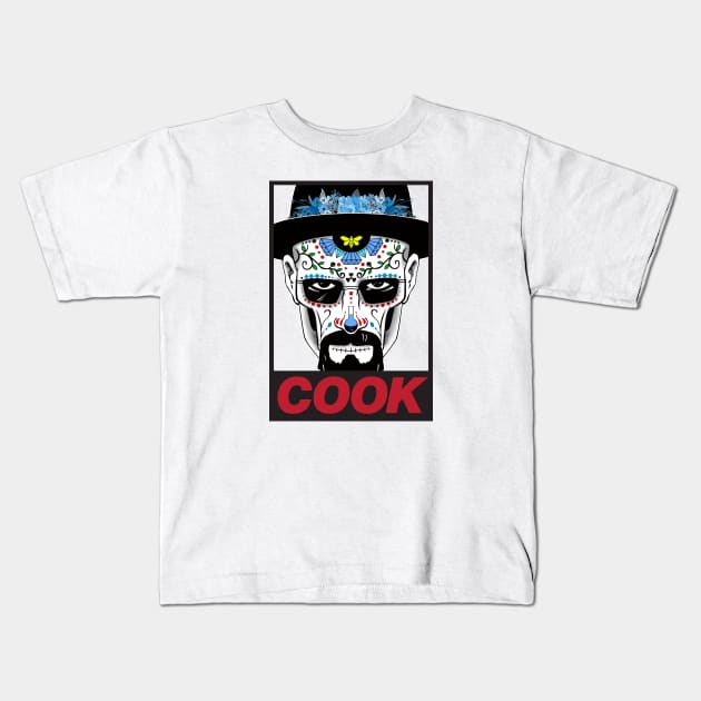 Heisenberg COOK Suger Skull Kids T-Shirt by DavidLoblaw